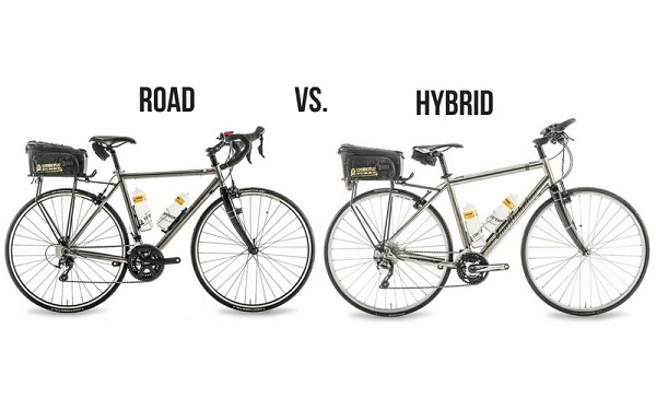 Road Bike vs Hybrid Bike